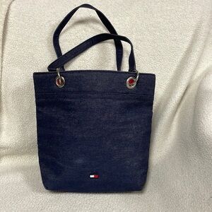 Tommy Hilfiger Navy Tote Bag